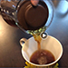 手沖拉花焦糖玫瑰香濃奶茶飲